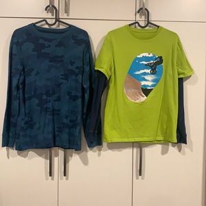 Boy long sleeve blouse bundle 2